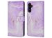 imoshion ﻿Étui de téléphone portefeuille Design Samsung Galaxy A54 (5G) - Purple Marble