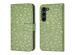 imoshion ﻿Étui de téléphone portefeuille Design Samsung Galaxy S23 - Green Flowers