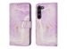 imoshion ﻿Étui de téléphone portefeuille Design Samsung Galaxy S23 - Purple Marble