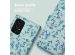 imoshion ﻿Étui de téléphone portefeuille Design Samsung Galaxy A53 - Blue Flowers