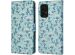 imoshion ﻿Étui de téléphone portefeuille Design Samsung Galaxy A53 - Blue Flowers