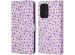 imoshion ﻿Étui de téléphone portefeuille Design Samsung Galaxy A53 - Purple Flowers