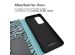 imoshion ﻿Étui de téléphone portefeuille Design Samsung Galaxy A53 - Black Blue Stripes