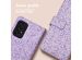 imoshion ﻿Étui de téléphone portefeuille Design Samsung Galaxy A53 - Purple White Flowers