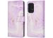 imoshion ﻿Étui de téléphone portefeuille Design Samsung Galaxy A53 - Purple Marble