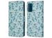 imoshion ﻿Étui de téléphone portefeuille Design Samsung Galaxy S20 FE - Blue Flowers