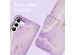 imoshion ﻿Étui de téléphone portefeuille Design Samsung Galaxy S22 - Purple Marble