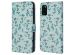 imoshion ﻿Étui de téléphone portefeuille Design Samsung Galaxy A41 - Blue Flowers