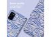 imoshion ﻿Étui de téléphone portefeuille Design Samsung Galaxy A41 - White Blue Stripes