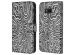 imoshion ﻿Étui de téléphone portefeuille Design Samsung Galaxy S8 - Black And White