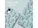 imoshion ﻿Étui de téléphone portefeuille Design iPhone Xr - Blue Flowers