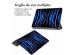 imoshion Coque tablette Design iPad Pro 11 (2022) / Pro 11 (2021) - Black Marble