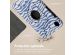 imoshion Coque tablette Design rotatif à 360° Samsung Galaxy Tab A9 8.7 pouces - White Blue Stripes