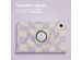 iMoshion Coque tablette Design rotatif à 360° Samsung Galaxy Tab A9 8.7 pouces - Dancing Cubes