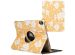 iMoshion Coque tablette Design rotatif à 360° iPad Air 5 (2022) / Air 4 (2020) - Yellow Flowers