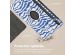 imoshion Coque tablette Design rotatif à 360° Samsung Galaxy Tab S9 Plus - White Blue Stripes