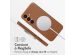 Accezz Coque arrière en cuir avec MagSafe Samsung Galaxy S24 - Sienna Brown