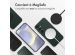 Accezz Coque arrière en cuir avec MagSafe Samsung Galaxy S24 Plus - Cedar Green
