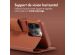 Accezz Étui de téléphone portefeuille en cuir 2-en-1 avec MagSafe iPhone 15 Pro Max - Sienna Brown