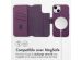 Accezz Étui de téléphone portefeuille en cuir 2-en-1 avec MagSafe iPhone 14 - Heath Purple