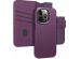 Accezz Étui de téléphone portefeuille en cuir 2-en-1 avec MagSafe iPhone 14 Pro - Heath Purple