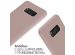 iMoshion Coque en silicone avec cordon Samsung Galaxy S8 - Sand Pink