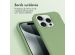 imoshion Coque de couleur avec cordon amovible iPhone 15 Pro - Vert