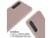 imoshion Coque en silicone avec cordon Samsung Galaxy A35 - Sand Pink