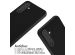 iMoshion Coque en silicone avec cordon Samsung Galaxy A35 - Noir