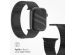 Selencia Bracelet à maillons en acier inoxydable Apple Watch Series 1-9 / SE - 38/40/41 mm / Series 10 - 42 mm - Noir