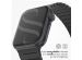 Selencia Bracelet à maillons en acier inoxydable Apple Watch Series 1-9 / SE - 38/40/41 mm / Series 10 - 42 mm - Noir