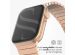 Selencia Bracelet à maillons en acier inoxydable Apple Watch Series 1-9 / SE - 38/40/41 mm / Series 10 - 42 mm - Rose Dorée