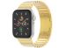 Selencia Bracelet à maillons en acier inoxydable Apple Watch Series 1-9 / SE / Ultra (2) - 42/44/45/49 mm - Dorée