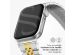 Selencia Bracelet Metallique Jubilee pour l'Apple Watch Series 1-9 / SE - 38/40/41 mm - Argent et Dorée