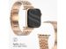 Selencia Bracelet Metallique Jubilee pour l'Apple Watch Series 1-9 / SE - 38/40/41 mm / Series 10 - 42 mm - Rose Dorée