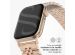 Selencia Bracelet Metallique Jubilee pour l'Apple Watch Series 1-9 / SE - 38/40/41 mm - Rose Dorée