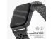 Selencia Bracelet Metallique Jubilee pour l'Apple Watch Series 1-9 / SE - 38/40/41 mm / Series 10 - 42 mm - Noir