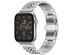 Selencia Bracelet Metallique Jubilee pour l'Apple Watch Series 1-9 / SE - 38/40/41 mm / Series 10 - 42 mm - Argent