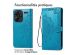 iMoshion Etui de téléphone portefeuille Mandala Xiaomi Redmi Note 13 Pro Plus (5G) - Turquoise