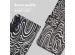 iMoshion Étui de téléphone portefeuille Design Samsung Galaxy A55 - Black And White