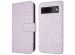 imoshion Étui de téléphone portefeuille Design Google Pixel 8a - White Daisy