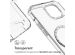 imoshion Coque MagSafe avec cordon amovible iPhone 14 - Transparent