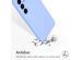 Accezz Coque Liquid Silicone Samsung Galaxy S24 Plus - Violet