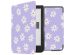 imoshion Design Slim Hard Sleepcover Kobo Clara HD - Flowers Distance