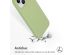 Accezz Coque Liquid Silicone iPhone 15 - Vert