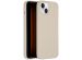 Accezz Coque Liquid Silicone iPhone 15 Plus - Stone