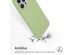 Accezz Coque Liquid Silicone iPhone 15 Pro Max - Vert