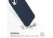 Accezz Coque Liquid Silicone avec MagSafe iPhone 15 Plus - Bleu foncé