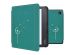 imoshion Design Slim Hard Sleepcover avec support Kobo Libra 2 / Tolino Vision 6 - Green Dandelion