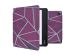 imoshion Design Slim Hard Sleepcover avec support Kobo Sage / Tolino Epos 3 - Bordeaux Graphic